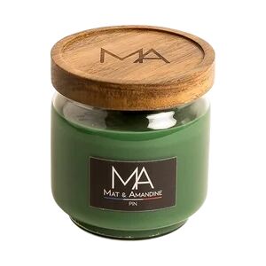 Mat & Amandine Bougie Pin 350g