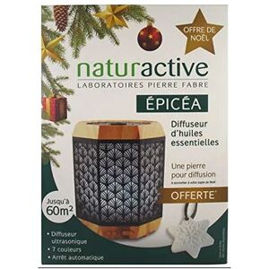 Naturactive Diffuseur Epicea Ultrasonique + Pierre Diffusion