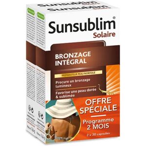 Sunsublim Bronzage Integral 30X2Caps