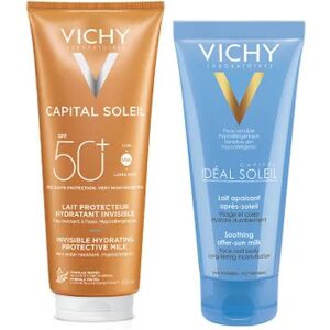 Vichy Set Capital Soleil Lait Spf50+ 300ml + Apres Soleil 200ml