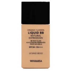 Whamisa Organic Flowers Liquid BB Cream Spf50 Sand 30ml