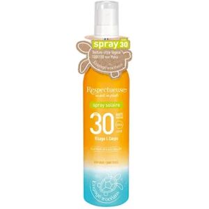 Respectueuse Spray Solaire Spf30 Visage Corps 100ml