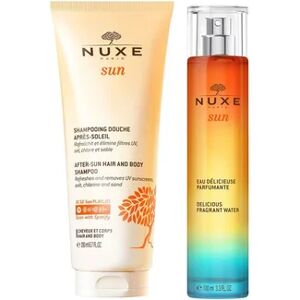 Nuxe Sun Eau Delicieuse Parfumant 100ml + Shampooing Douche Apres Soleil 200ml