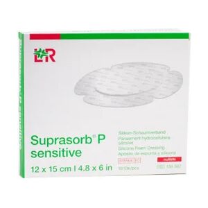 Lohmann & Rauscher Suprasorb P Sens Bord Sil12X15Cm10