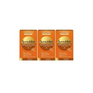 Nutreov Sunsublim Bronzage Peau Claire Tripack 3*28 Capsules