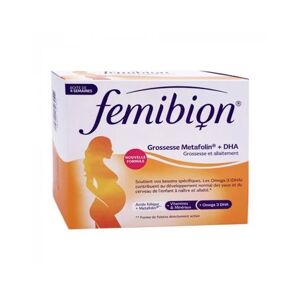 Femibion Grossesse Metafolin + DHA 1 Unité 2x28caps