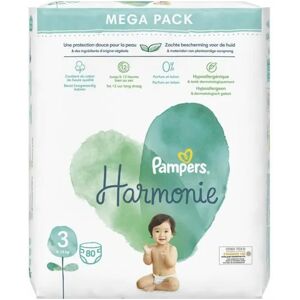 Pampers Harmonie Taille 3 80 Couches