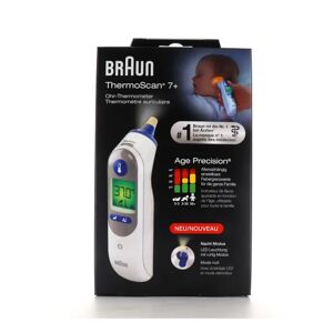 Braun ThermoScan 7+ Thermometre Auriculaire IRT6525