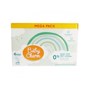 Baby Charm Couches 4 Maxi 9-14kg MegaPack 111unitées