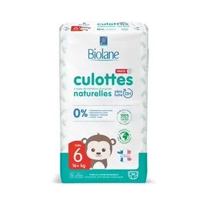 Biolane Couche Culottes Eco Taille 6 +16kg 36uts