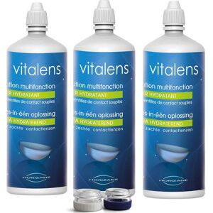 Vitalens Solution Multifonction Lentilles De Contact Souples Tripack 3x360ml