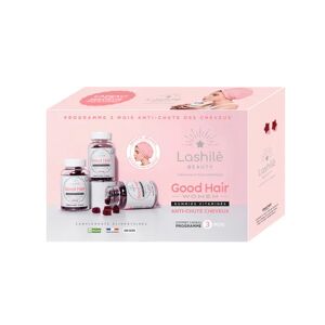 Lashile Beauty Good Hair Women Anti Chute 180gummies + Serviette