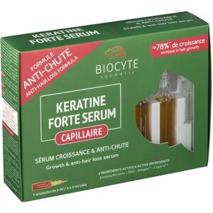 Biocyte Keratine Forte Serum Croissance & AntiChute 5 Ampoules