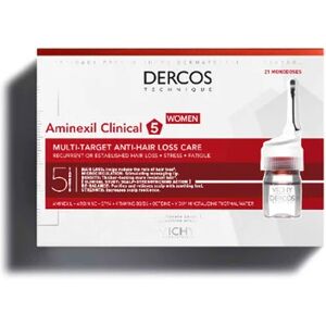 Vichy Dercos Aminexil Clinical 5 Femmes 21 Monodoses