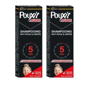 Pouxit Flash Shampoing 2x100ml