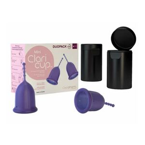 Claripharm Duopack Claricup Mini 2 Coupes Menstruelles T0 + Box