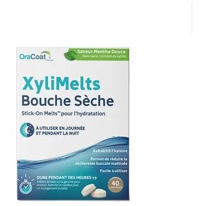 XyliMelts Bouche Seche Menthe Douce Sans Sucre 40comp