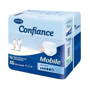 Hartmann Confiance Mobile 6 Gouttes XS 14 Sous-Vetements Absorbants