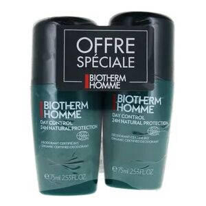 Biotherm Homme 24H Day Control Natural Protect 2x75ml