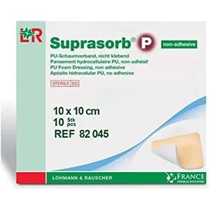 Coussin adhesif sterile Suprasorb Coussin adhesif sterile 10x10cm 10 pcs