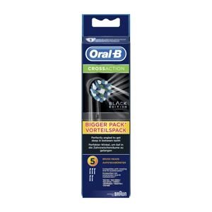 Oral-B Tête de brosse électrique Oral-B EB50 CrossAction Black Edition 5 unités - Publicité