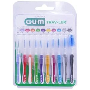 Gum Trav-ler Brossettes Interdentaires 10uts