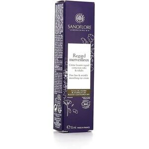 Sanoflore Regard Merveilleux Creme Contour Des Yeux Defroissante Bio 15ml