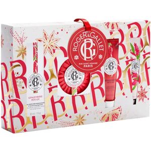 Roger Gallet Gingembre Rouge Set Noel 2023 Eau Savon Lait Creme