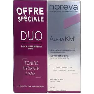 Noreva Alpha Km Soin Raffermissant Corps 2x200ml