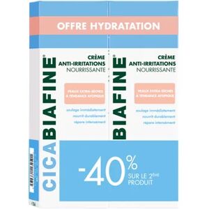 Biafine Cicabiafine Creme Anti-Irritations Nourissante 2x200ml