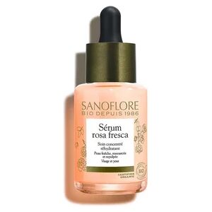 Sanoflore Rosa Angélica Concentré D'Éveil Réhydratant Bio 30ml