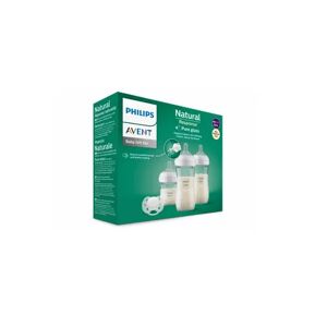 Philips Avent Set Natural Response Pure Glass SCD878/11