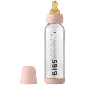 Bibs Baby Glass Bottle Complete Set Blush 225ml