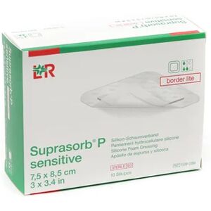 Suprasorb P Sensitive Border Pansements Sterile 16x20cm 10uts