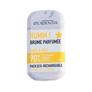 Cadentia Humm! Brume Parfumée Tiaré & Coco Spray 30ml - Publicité Cadentia Humm! Brume Parfumée Tiaré & Coco Spray 30ml - Publicité