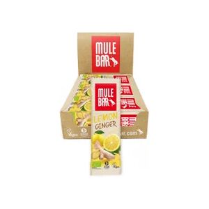 Mulebar Barre Énergetique Bio & Vegan Citron Gingembre 15 barres