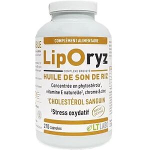 LT Labo Liporyz Huile De Son De Riz 270 Capsules