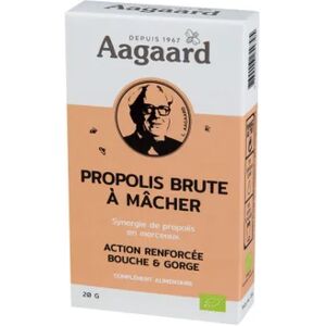 Aagaard Propolis Brute à Mâcher 20g