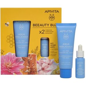 Apivita Pack Aqua Beelicious Gel Oil Free 40ml + Boster 10ml