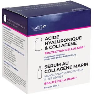 Pharm Nature Micronutrition Acide Hyaluronique Collagene + Serum