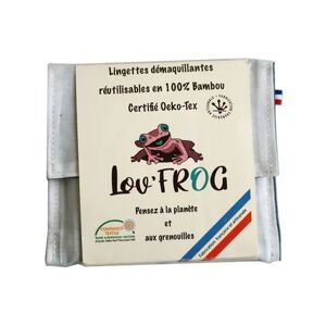 Lov'Frog Lingettes Demaquillantes Reutilisables Bambou 4 Unites