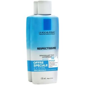 LA ROCHE POSAY La Roche-Posay Respectissime Demaquillant Yeux Waterproof 2 x 125ml