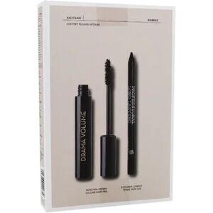 Korres Pack Mascara Drama Noir + Eyeliner Longue Tenue Noir