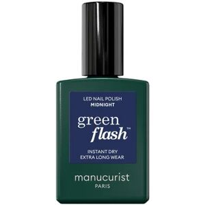 Manucurist Green Flash Led Nail Polish Midnight 15ml