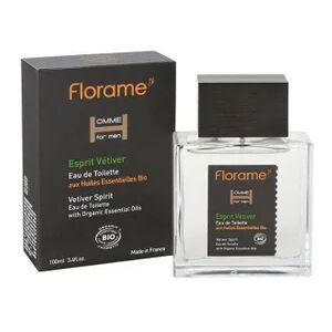 Florame Homme Eau De Toilette esprit Vétyver 100ml