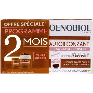 Oenobiol Autobronzant Peau Claire Et Sensible 2x30 Capsules