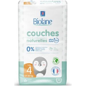 Biolane Couche Naturel Bebe Taille 4 44uts