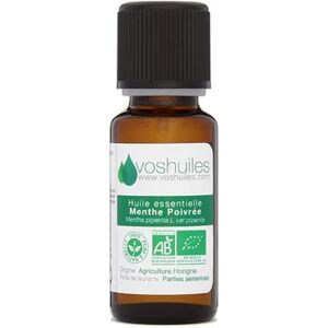 Voshuiles Huile Essentielle De Menthe Poivree Bio 125ml