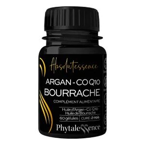 Phytalessence Aragan Bourrache Co Q10 60 gelules