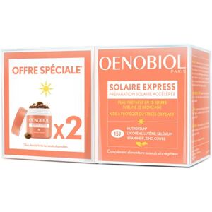 Oenobiol Solaire Express Pack 2x15 Capsules